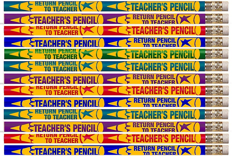 Express Pencils D2228 Return Pencil To Teacher - 36 Qty Package - Teacher Pencils - Image 1